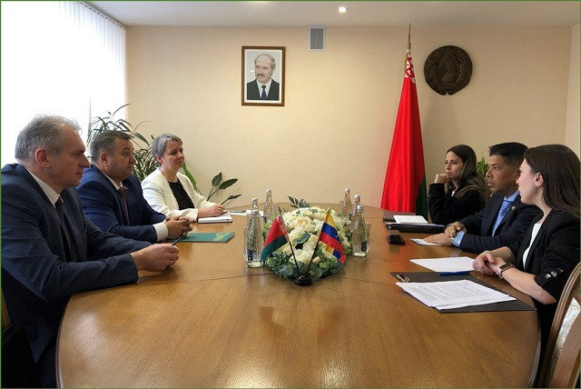 Андрей Худык провел переговоры с Министром народной власти по вопросам экологического развития горнорудной промышленности Венесуэлы